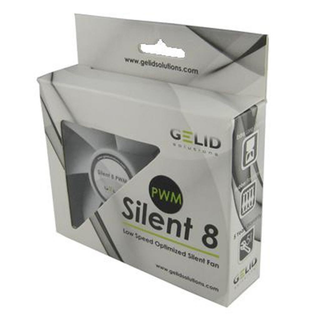 Кулер до корпусу Gelid Solutions Silent 8 PWM 80 mm (FN-PX08-20) - зображення 3