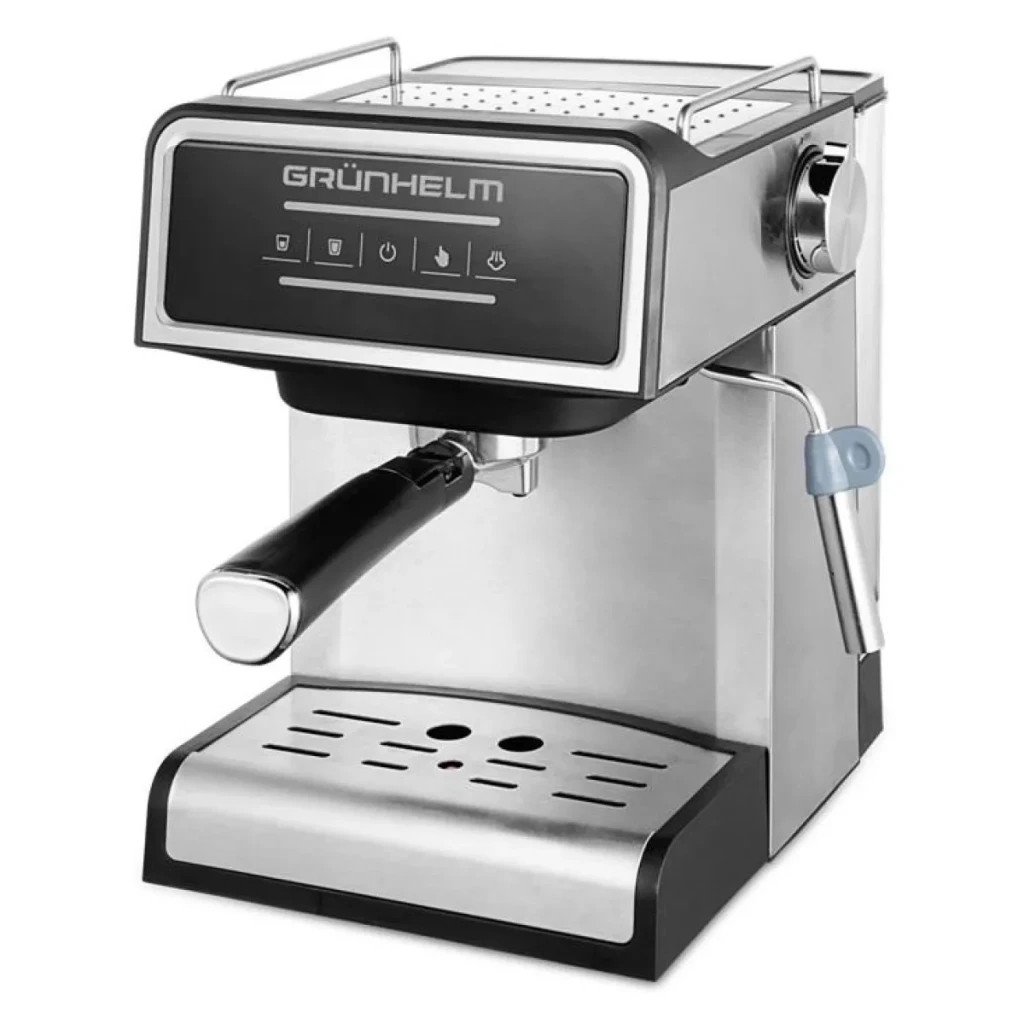 Ріжкова кавоварка еспресо Grunhelm GEC08 - зображення 1