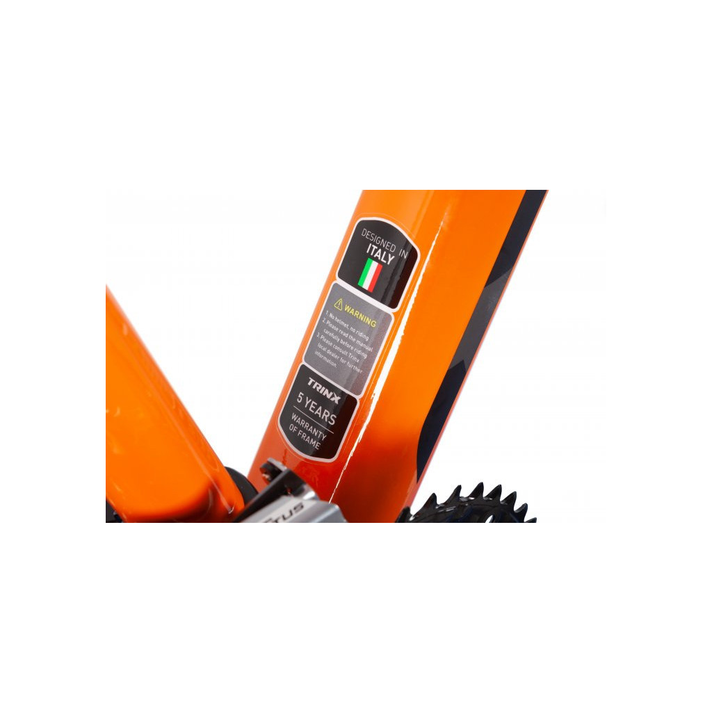 Велосипед Trinx X1 Pro 29" рама-17" Orange-Black (X1Pro.17OB) - изображение 3