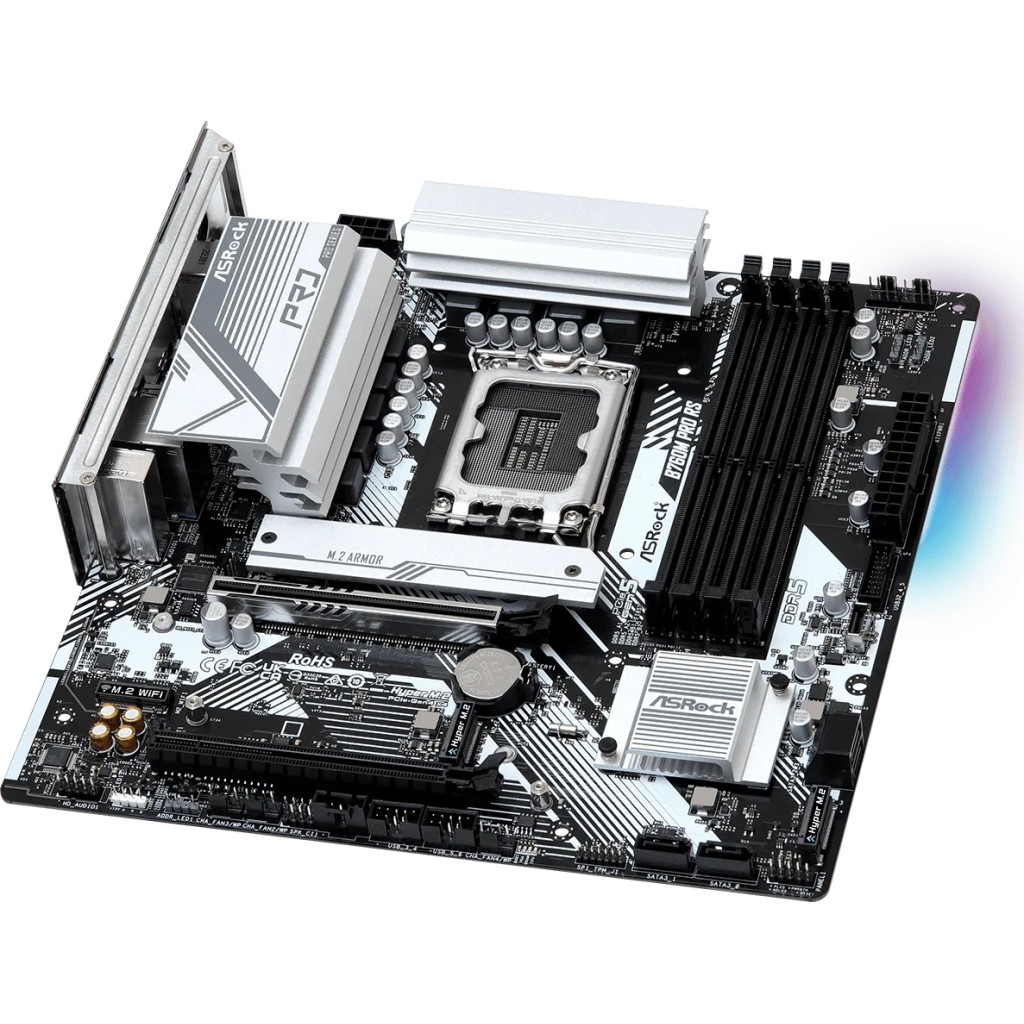 Материнська плата ASRock B760M PRO RS - зображення 3