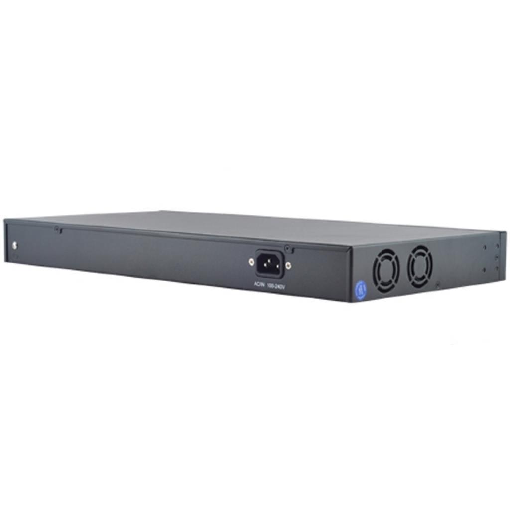 Комутатор мережевий NVC NVC-2624GSR - зображення 3