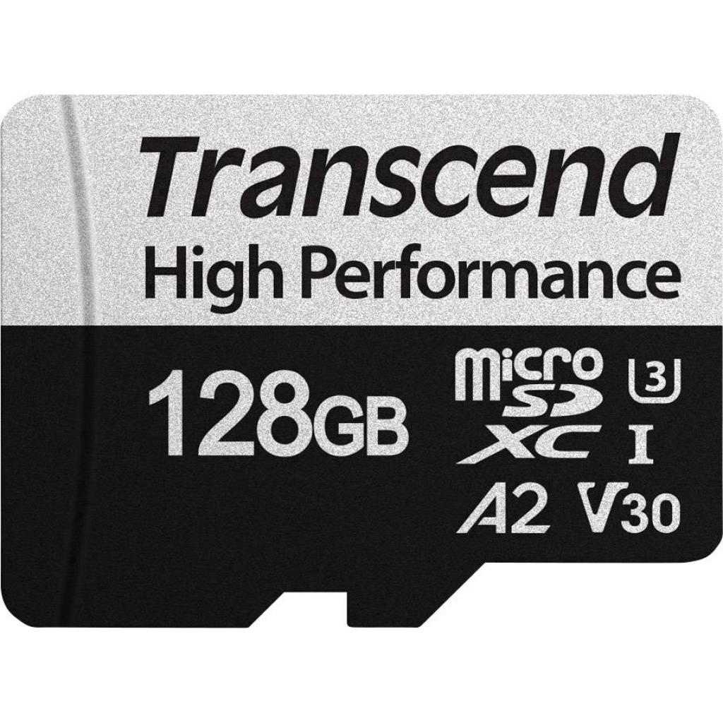 Карта пам'яті Transcend 128GB microSDXC class 10 UHS-I U3 A2 (TS128GUSD330S) - зображення 2