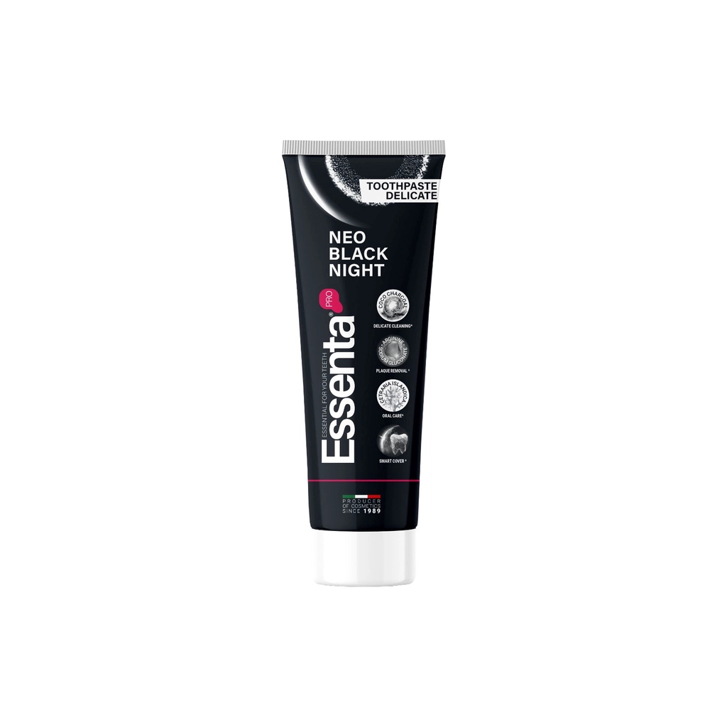 Зубна паста Essenta Pro Neo Black Night 75 мл (8031447500107) - зображення 3