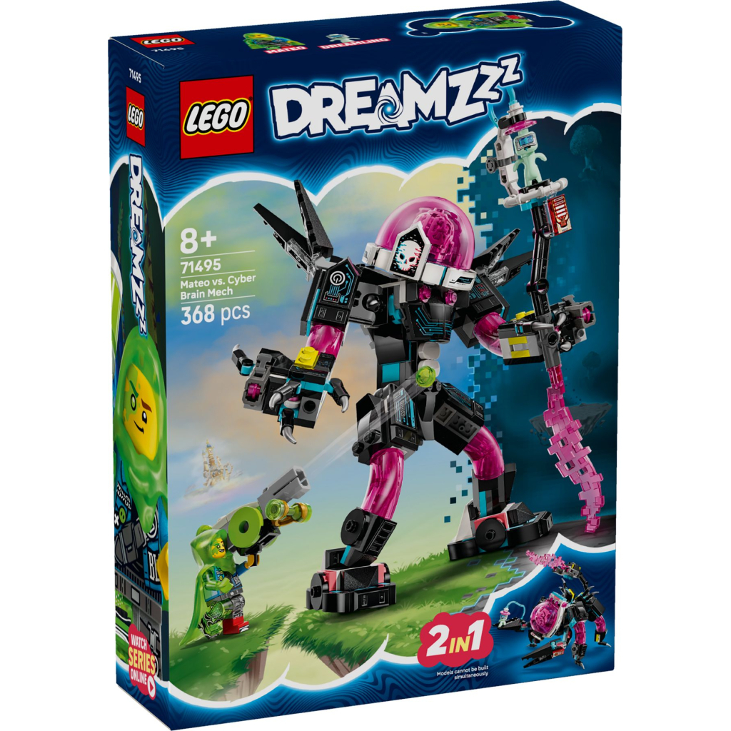 Конструктор LEGO DREAMZzz Матео проти робота Кібермозку (71495) - зображення 1