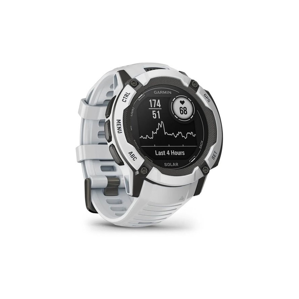 Смарт-годинник Garmin Instinct 2X Solar, Whitestone, GPS (010-02805-04) - изображение 3