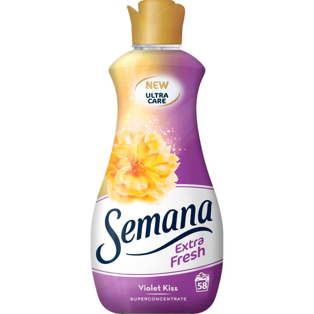 Кондиціонер для білизни Semana Extra Fresh Violet Kiss 1450 мл (3800024047534) - зображення 1