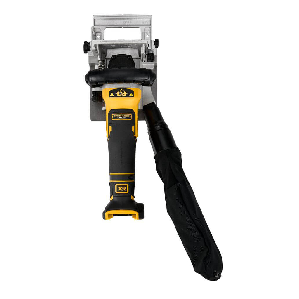 Фрезер DeWALT ламельний, XR Li-Ion 18 В, 8000 об/хв, фрези 102 мм, TSTAK (без АКБ та ЗП) (DCW682NT) - изображение 3