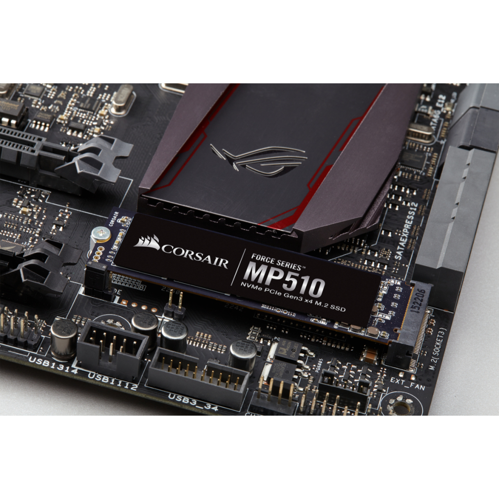 Накопичувач SSD M.2 2280 960GB MP510 Corsair (CSSD-F960GBMP510B) - зображення 6