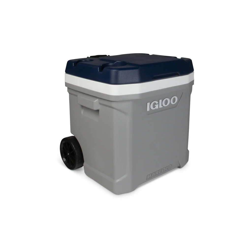 Термобокс Igloo Maxcold Latitude 62 Roller 56 л Grey/Blue (0342233469668) - изображение 7
