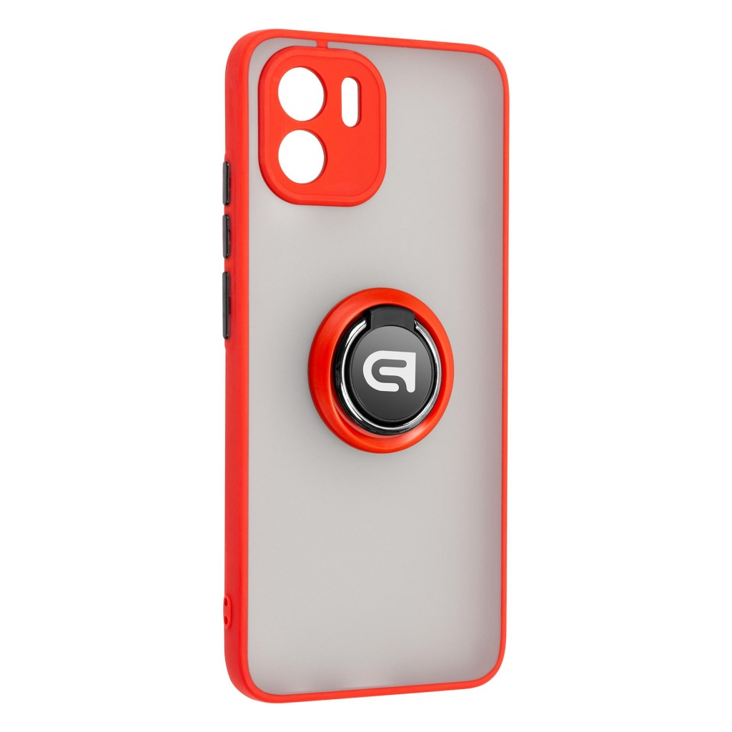 Чохол до мобільного телефона Armorstandart Frosted Matte Ring Xiaomi Redmi A2 Red (ARM68377) - зображення 1