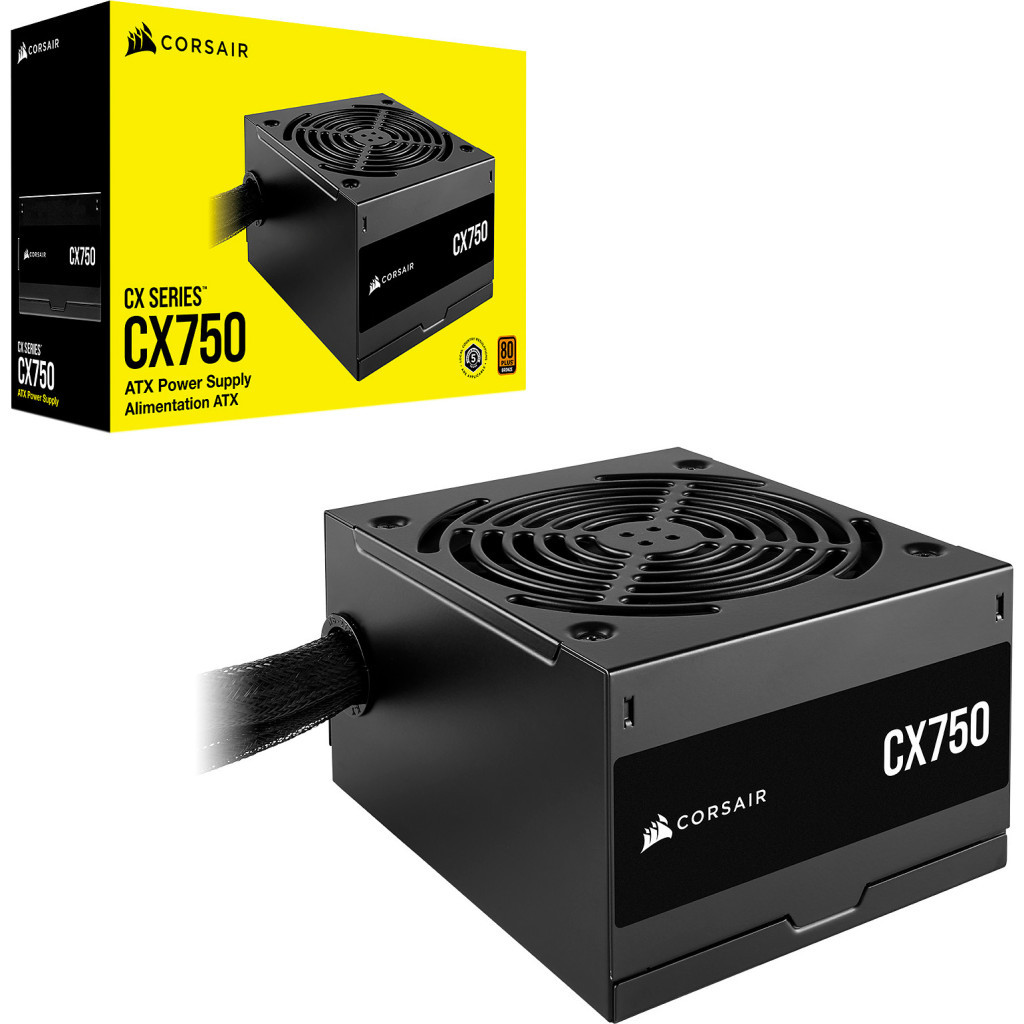 Блок живлення Corsair 750W CX750 (CP-9020279-EU) - зображення 7