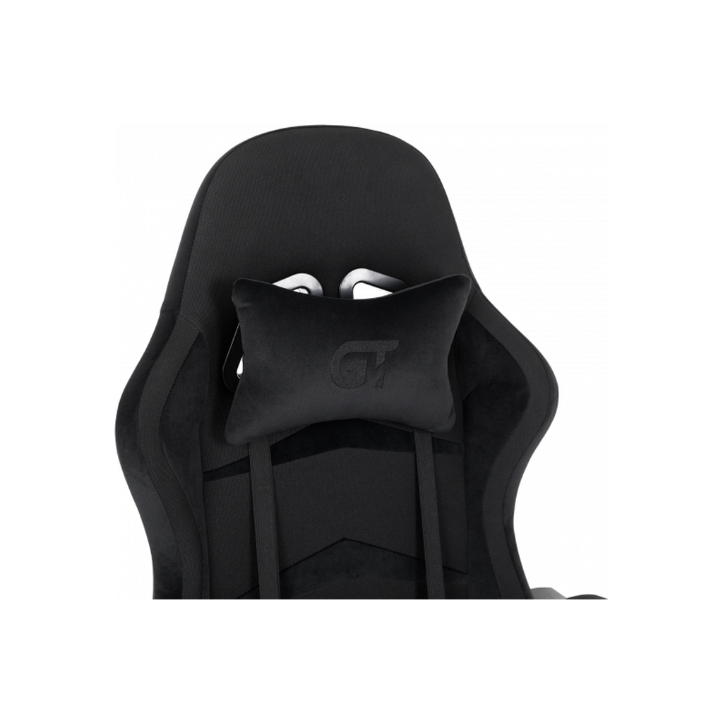 Крісло ігрове GT Racer X-2324 Black Suede (X-2324 Fabric Black Suede) - зображення 6