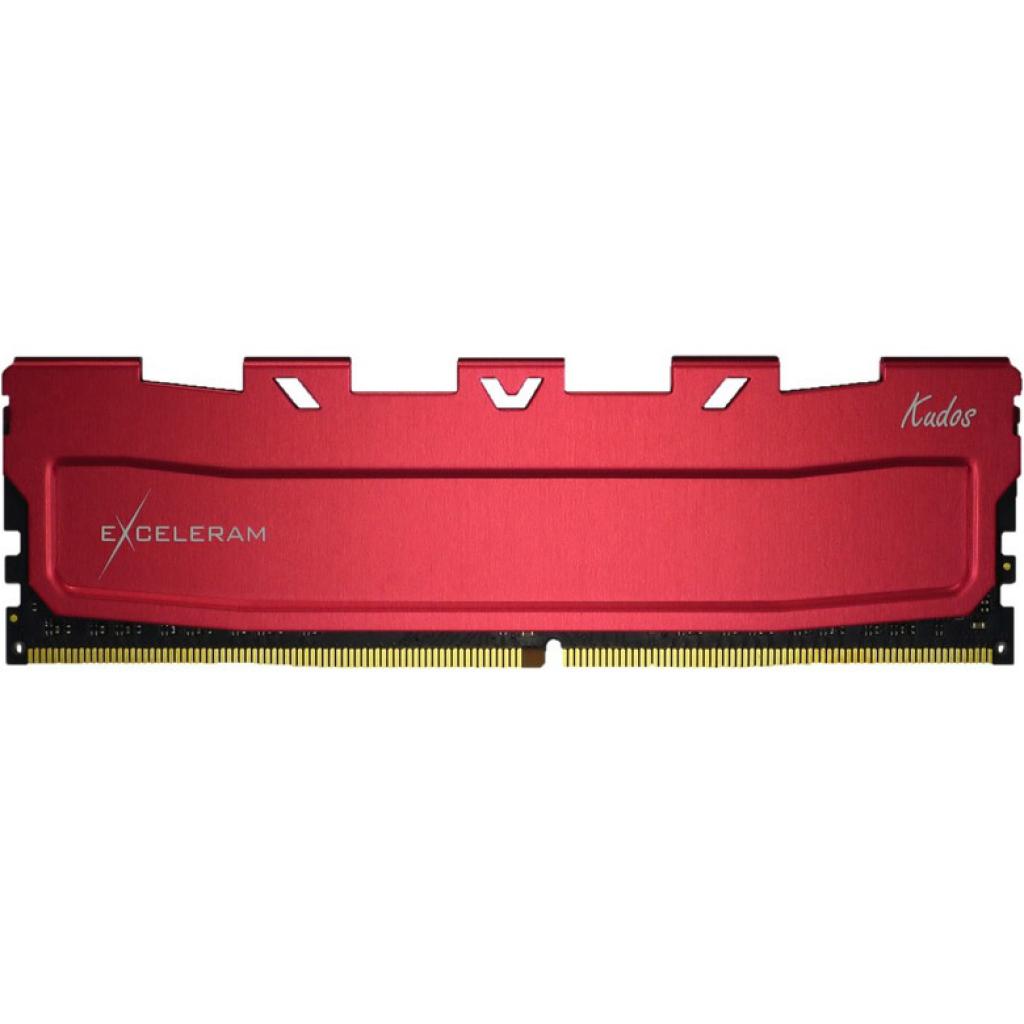 Модуль пам'яті для комп'ютера DDR4 16GB 2400 MHz Red Kudos eXceleram (EKRED4162415C) - зображення 1