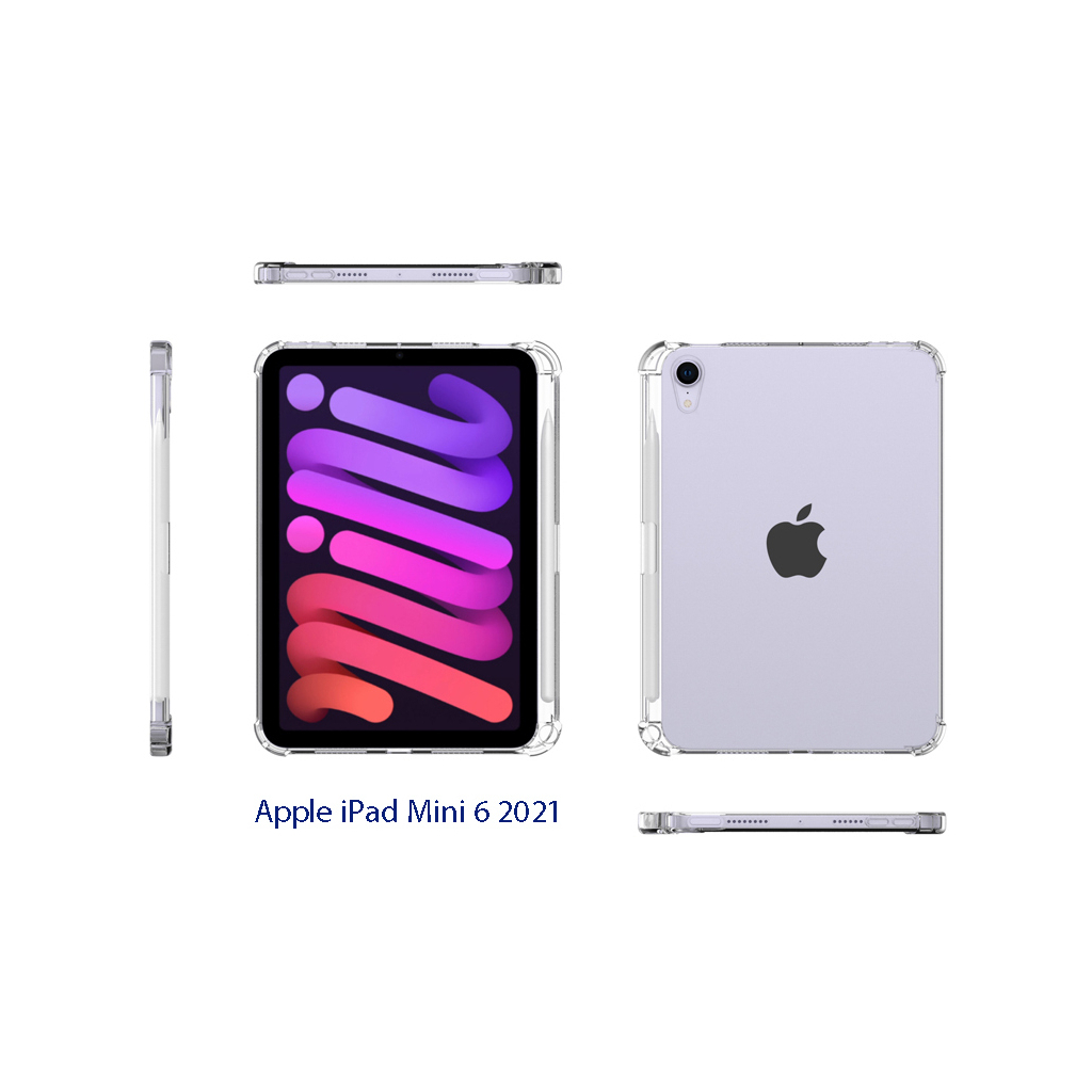 Чохол до планшета BeCover Anti-Shock Apple iPad Mini 6 2021 Clear (707100) - зображення 5