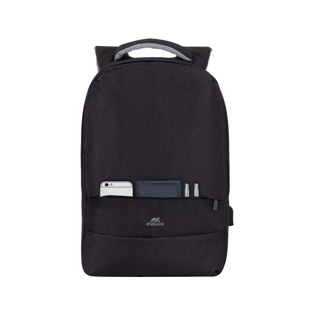 Рюкзак для ноутбука RivaCase 15.6" 7562 water-reppelent, anti-theft, Black (7562Black) - зображення 8