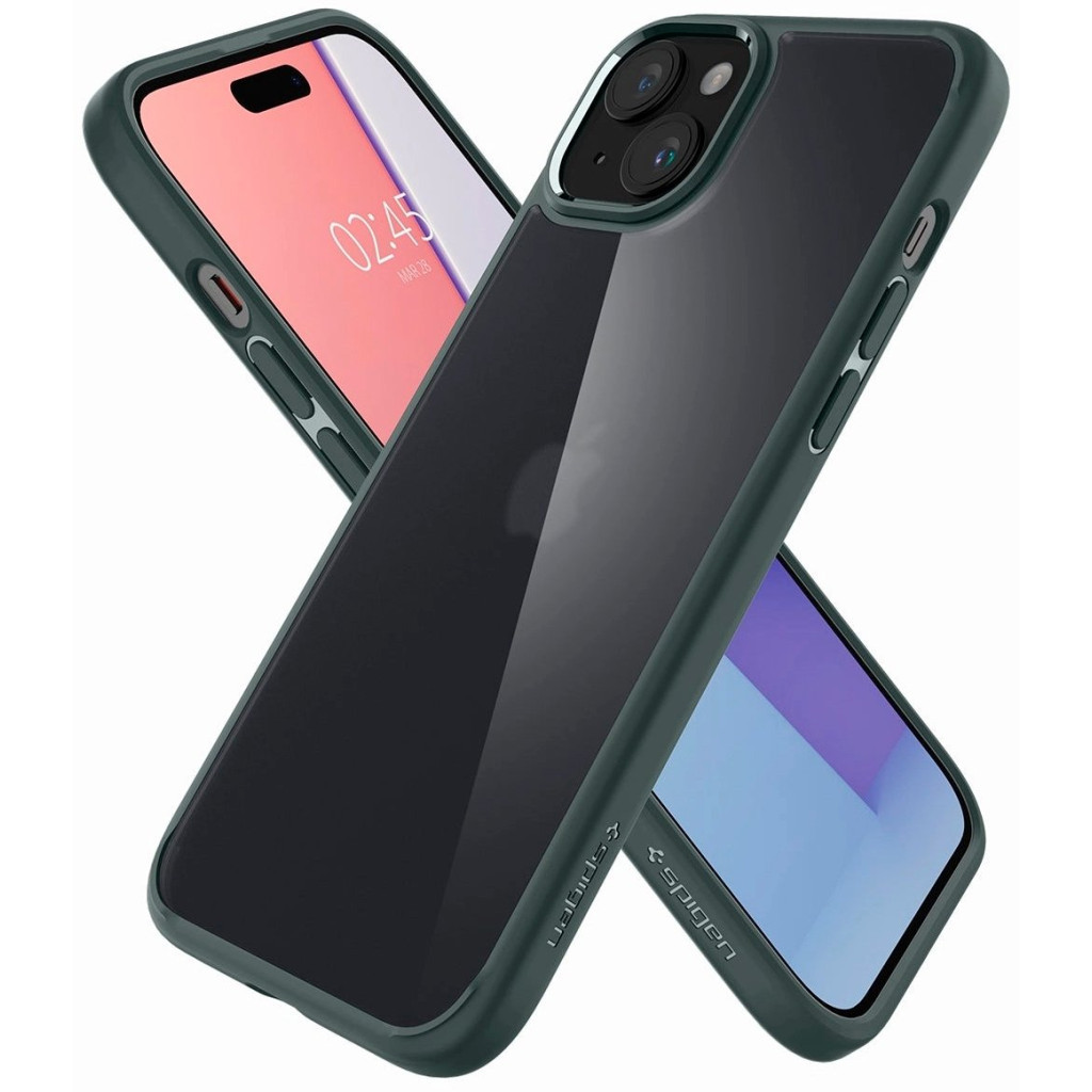 Чохол до мобільного телефона Spigen Apple iPhone 15 Ultra Hybrid Frost Green (ACS06798) - изображение 3