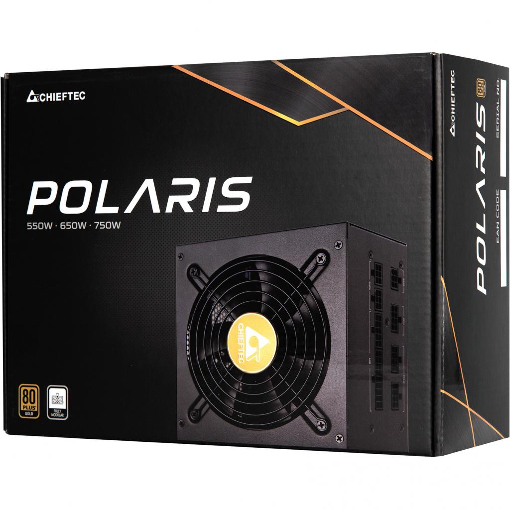 Блок живлення Chieftec 650W Polaris (PPS-650FC) - зображення 6
