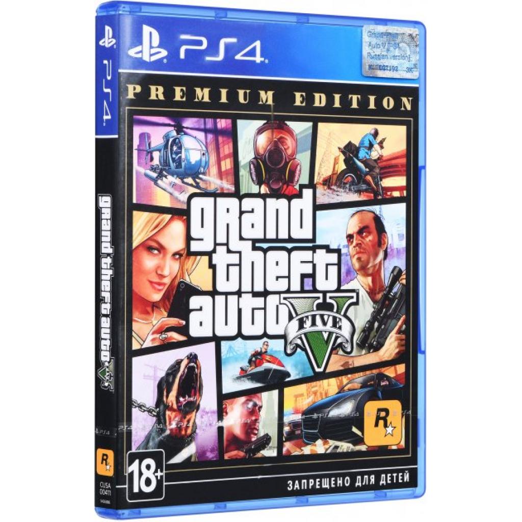 Гра Sony Grand Theft Auto V Premium Online Edition [Blu-Ray диск] (5026555426886) - зображення 1