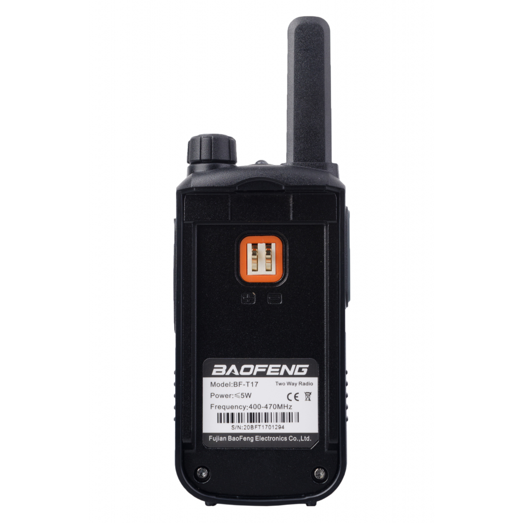 Портативна рація Baofeng BF-T17 Black Twin Pack - зображення 7