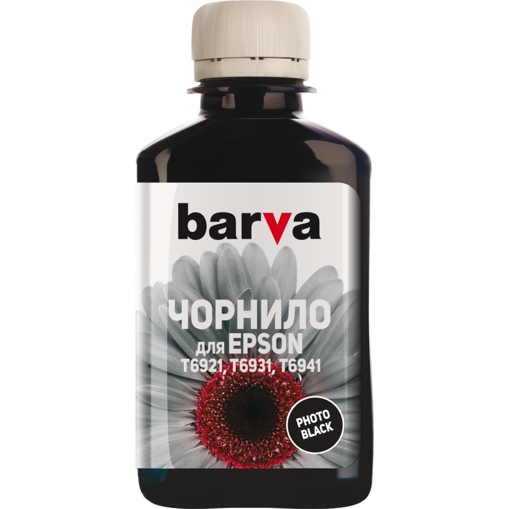Чорнило Barva Epson E69, 180 мл, Photo-Black (E69-765) - зображення 1
