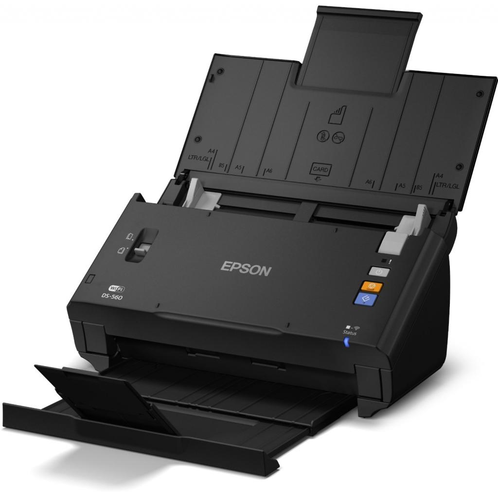 Сканер Epson WorkForce DS-560 з WI-FI (B11B221401) - зображення 2