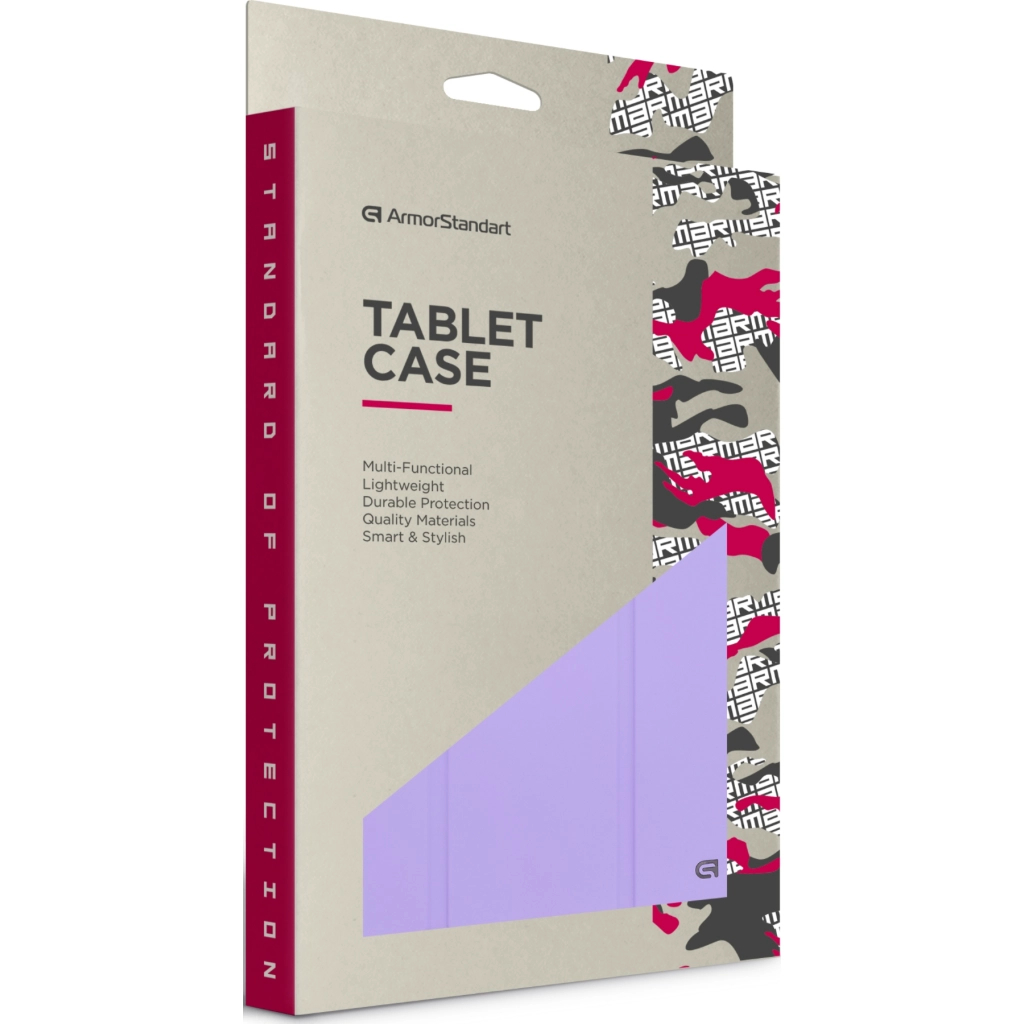Чохол до планшета Armorstandart Smart Fold Pen Lenovo Tab TB311FU Light Purple (ARM84942) - зображення 8