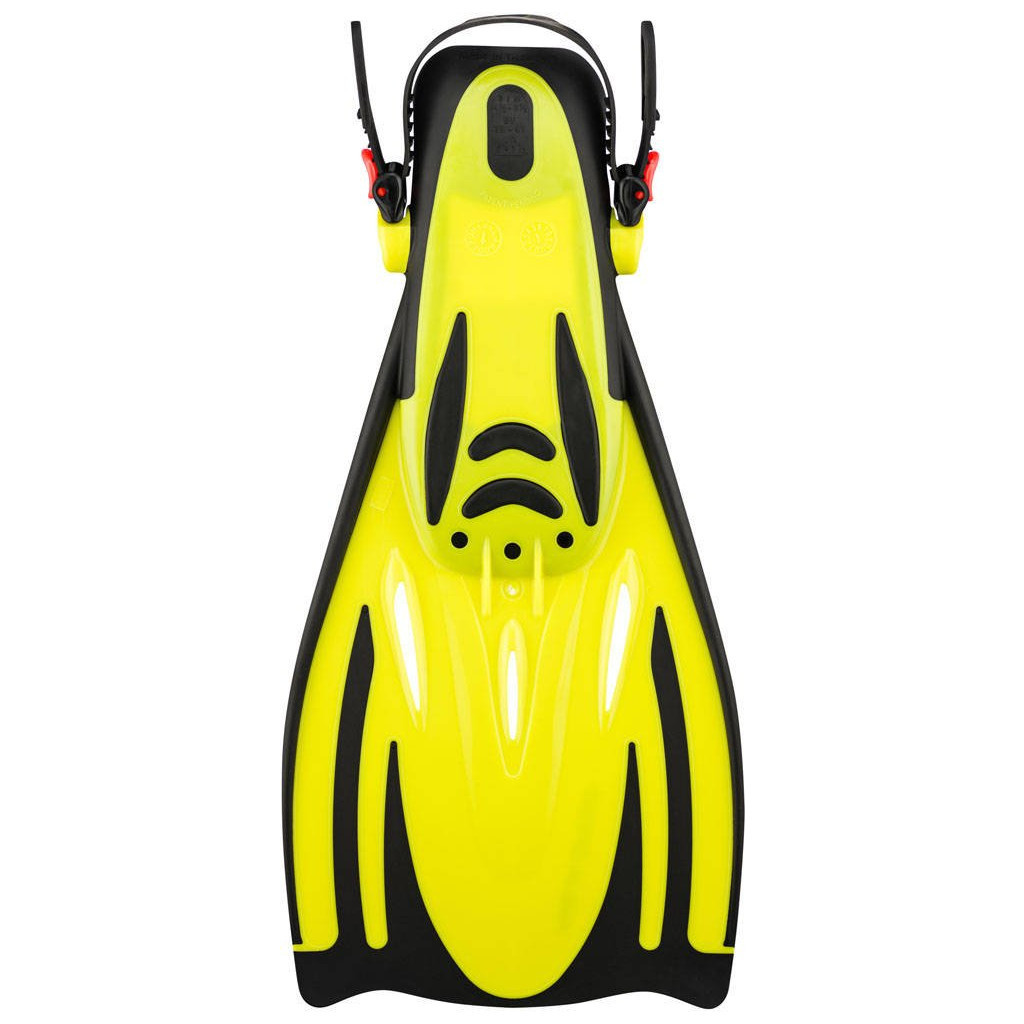 Ласти Aqua Speed Wombat Kid 528-18-1 чорний, жовтий 27-31 (5908217630339) - зображення 4