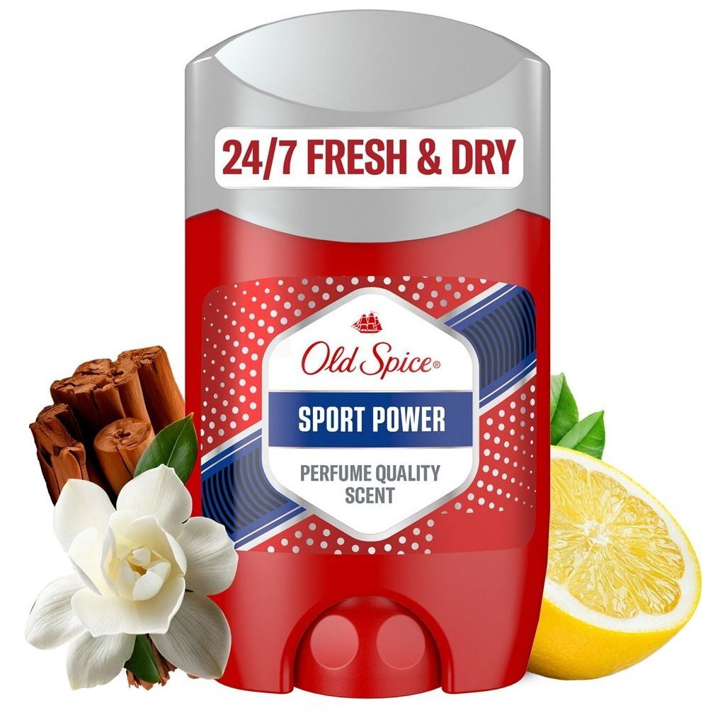 Антиперспірант Old Spice Sport Power 50 мл (8700216658867) - зображення 2