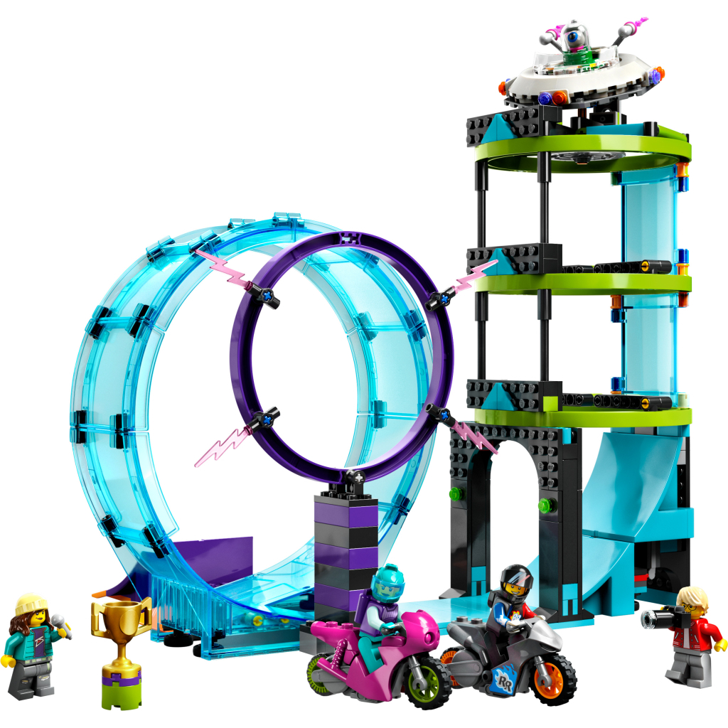 Конструктор LEGO City Stuntz Неймовірне завдання для каскадерів 385 деталей (60361) - зображення 2