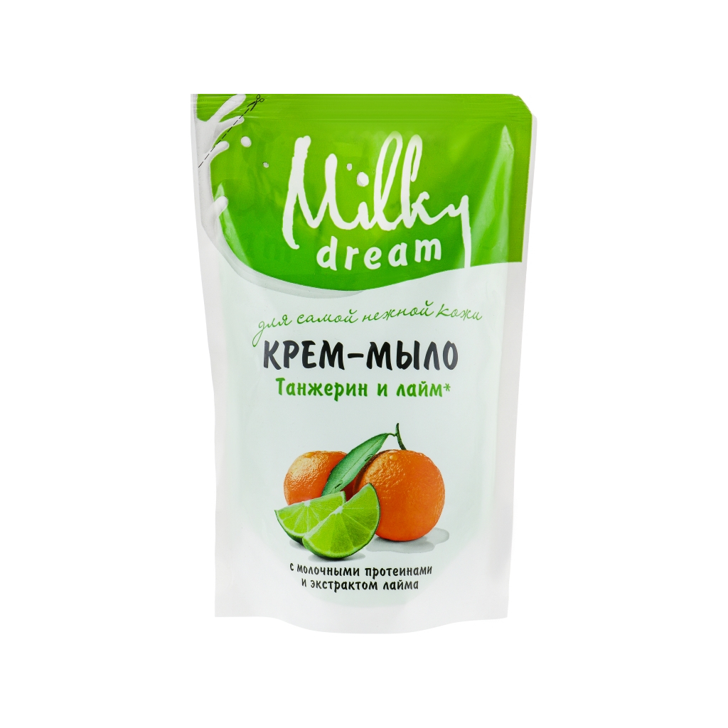 Рідке мило Milky Dream Танжерин і лайм дой-пак 500 мл (4820205300165) - зображення 1
