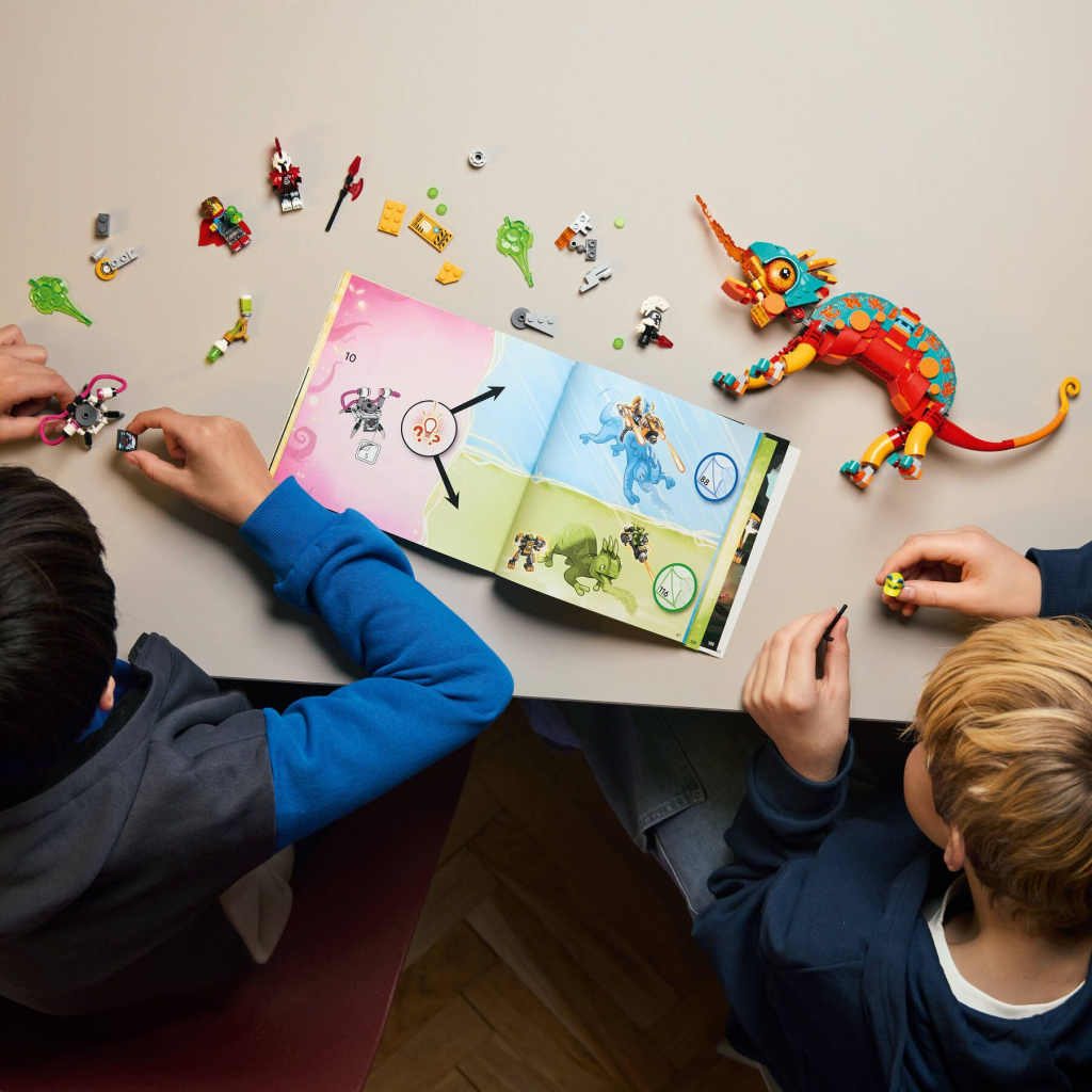 Конструктор LEGO DREAMZzz Вогняний хамелеон Матео (71492) - зображення 7