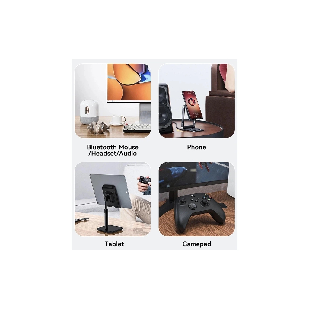 Bluetooth-адаптер Essager Starlord USB Bluetooth 5.3 (EBT53-XJ01-Z) - зображення 4