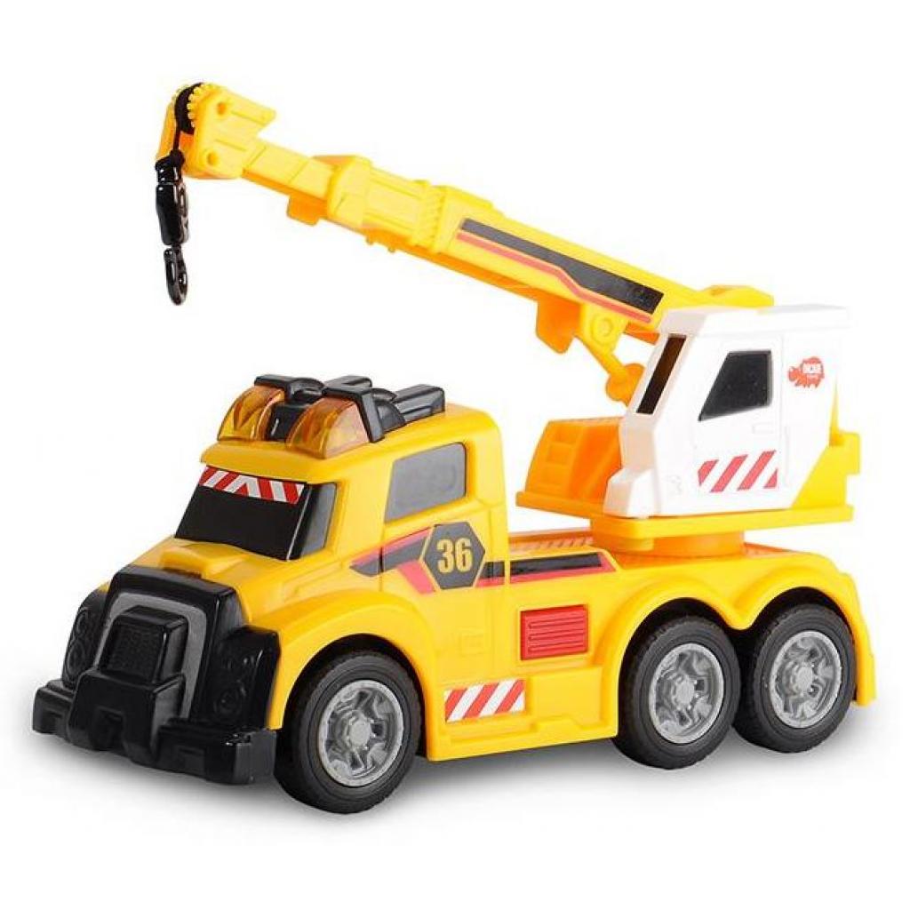 Спецтехніка Dickie Toys з розкладним краном 15 см: звук, світло (3302006) - зображення 1