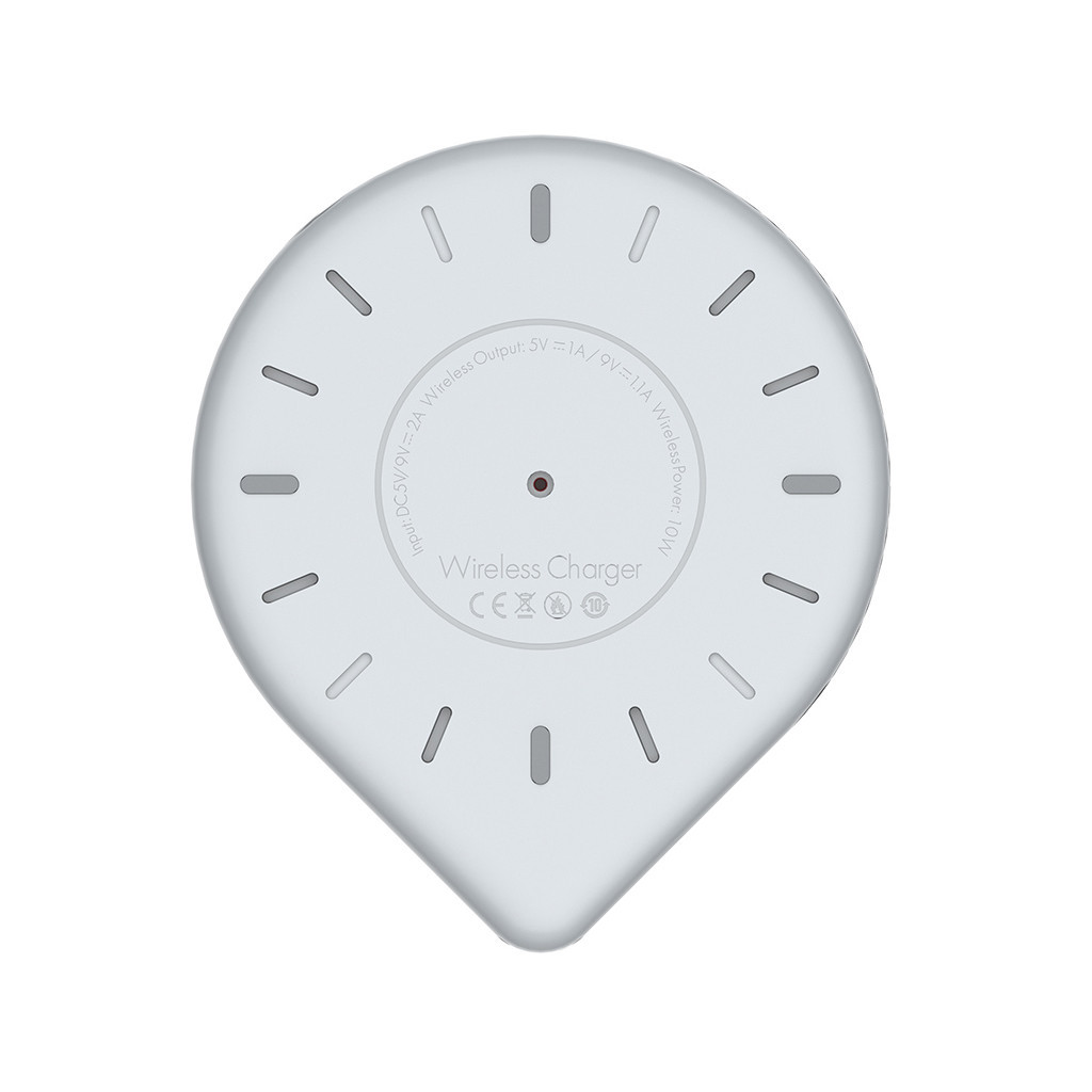 Зарядний пристрій ColorWay Qi Fast Charger (10W)& LED bedside lamp (CW-CHW20Q-WT) - зображення 10