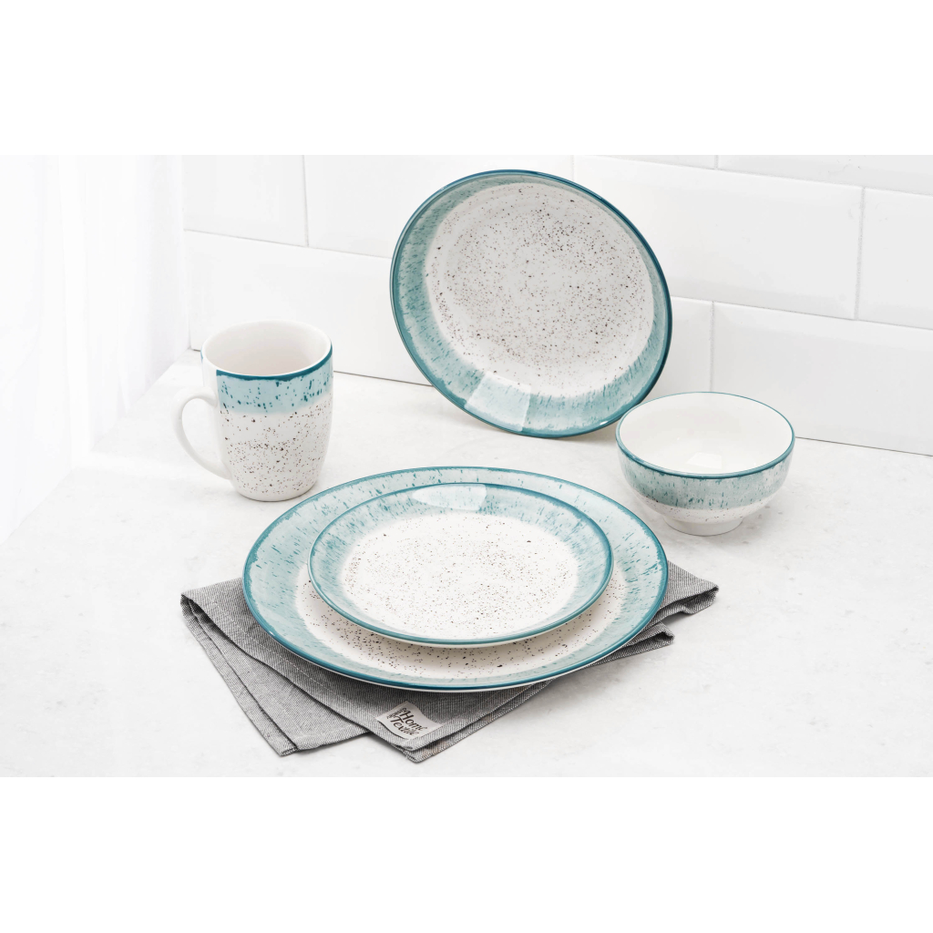 Салатник Ardesto Siena 11.5см, порцеляна, біло-блакитний (AR2914SWB) - изображение 4