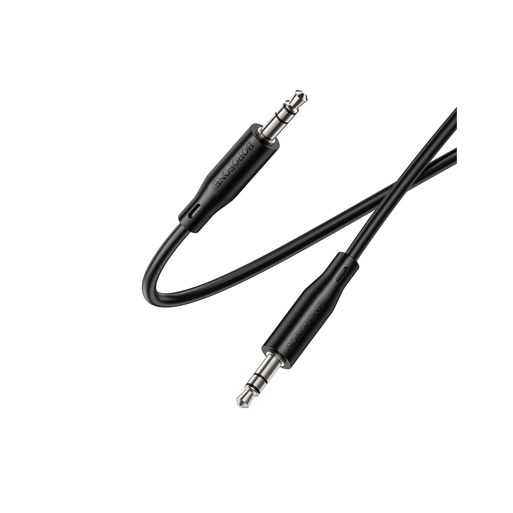 Кабель мультимедійний 3.5mm M to 3.5mm M 1.0m BL26 black BOROFONE (6941991122170) - picture 3