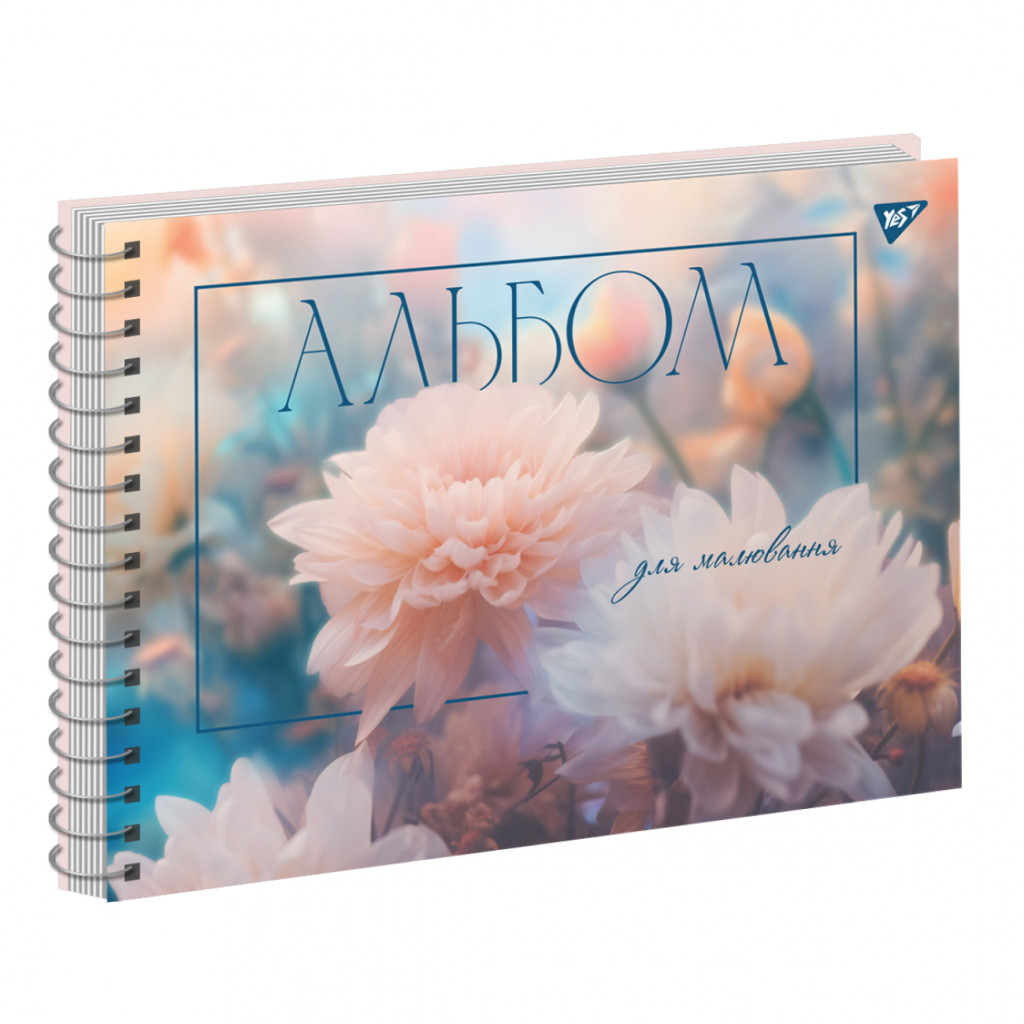 Альбом для малювання Yes А4 20 Спіраль Tulips (130564) - изображение 3
