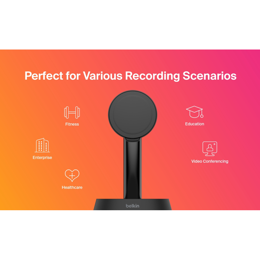 Зарядний пристрій Belkin Auto-Tracking MagSafe Stand Pro (MMA008VF05BK) - зображення 12