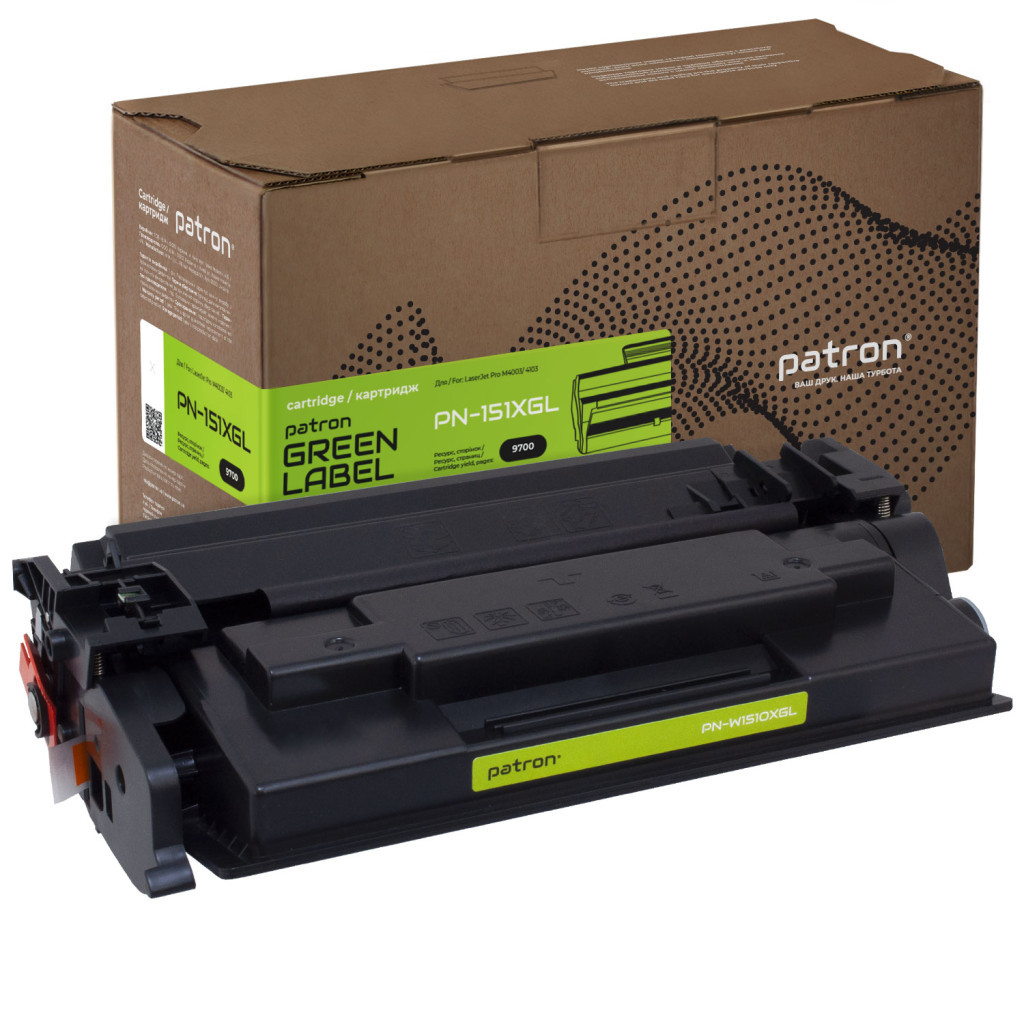 Картридж Patron HP 151X (W1510X) Green Label (PN-151XGL) - зображення 1