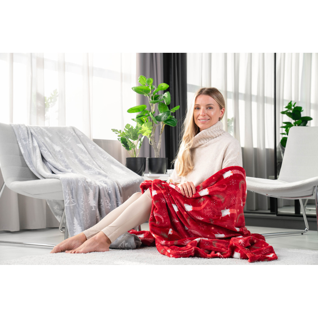 Плед Ardesto Flannel гноми 160х200 см (ART0111PB) - зображення 10