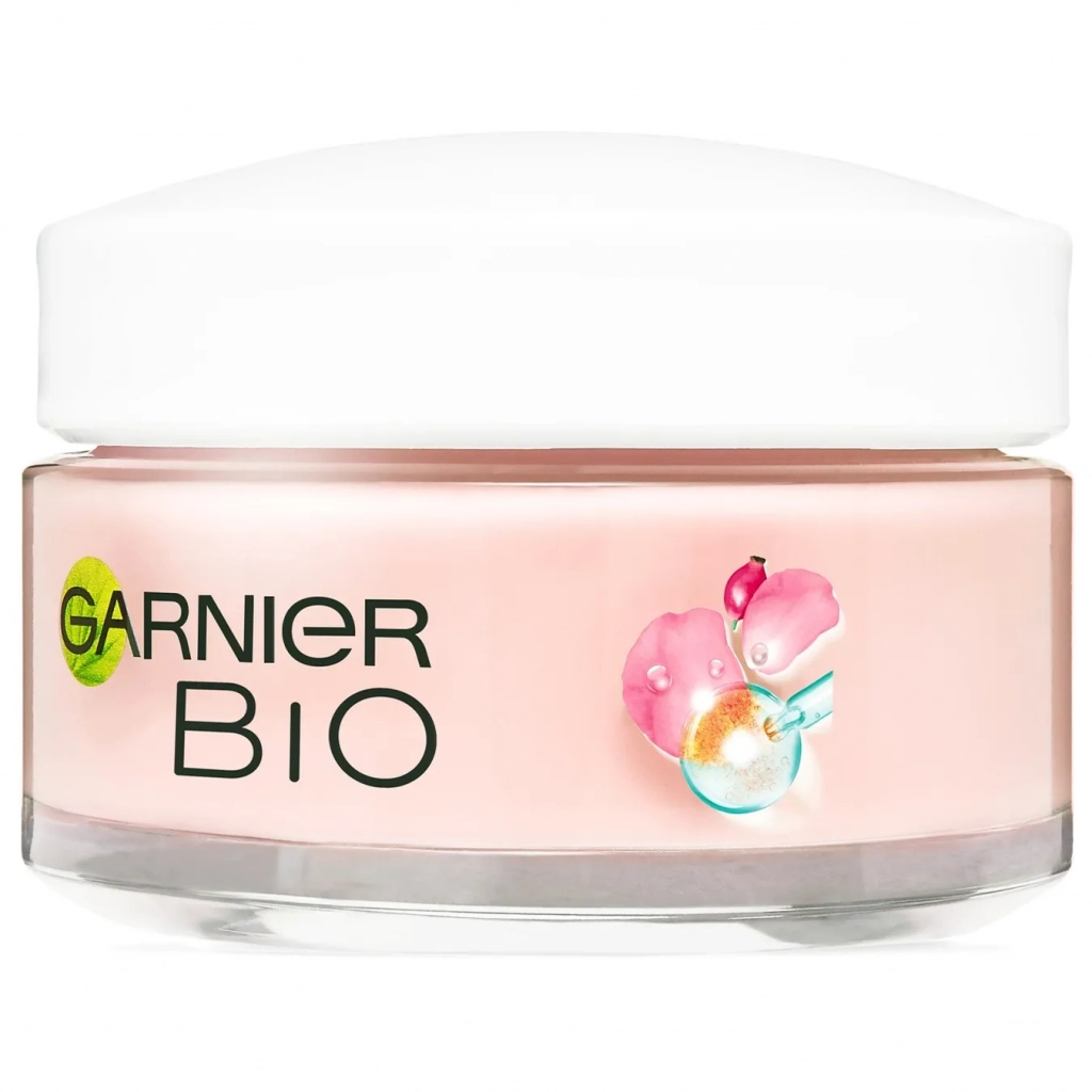 Крем для обличчя Garnier Bio Поживний з олією шипшини 50 мл (3600542397582) - зображення 2