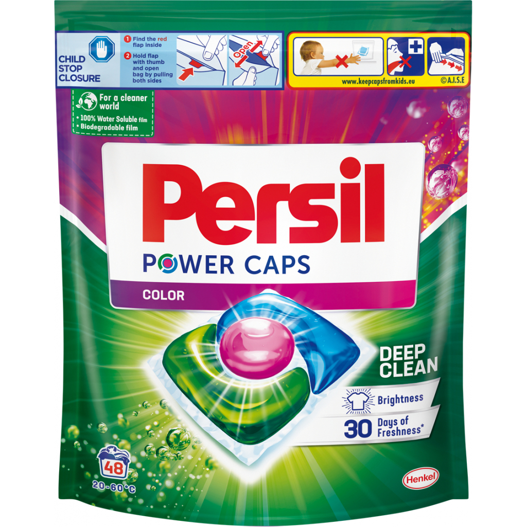 Капсули для прання Persil Колор 48 шт. (9000101515923) - зображення 1