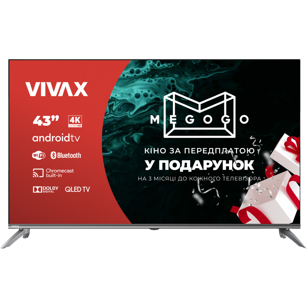 Телевізор Vivax 43Q10C - зображення 1
