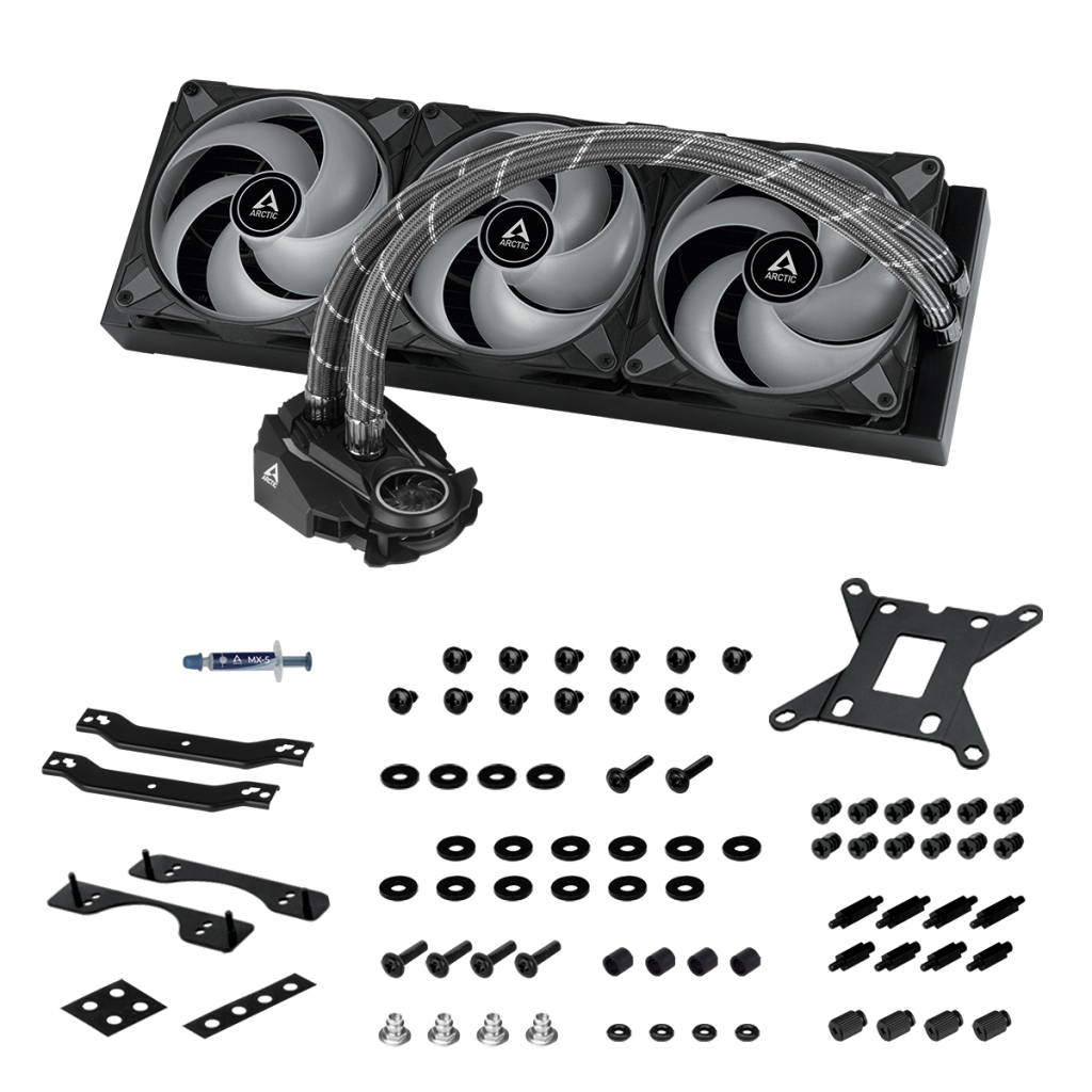 Система рідинного охолодження Arctic Liquid Freezer II 420 RGB (ACFRE00110A) - зображення 3