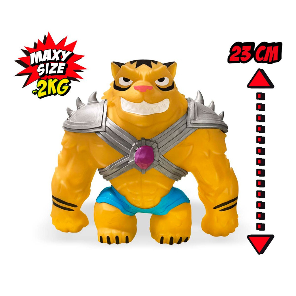 Антистрес Elastikorps Стретч-іграшка серії Maxy Fighter 3: Extra Force - Золотий тигр (MAX-TIGER) - зображення 2