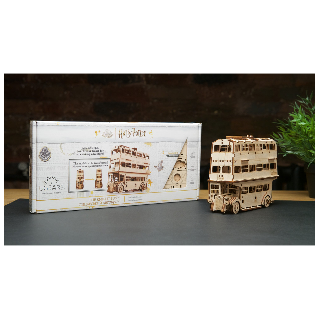 Конструктор Ugears Лицарський автобус (6337401) - зображення 8