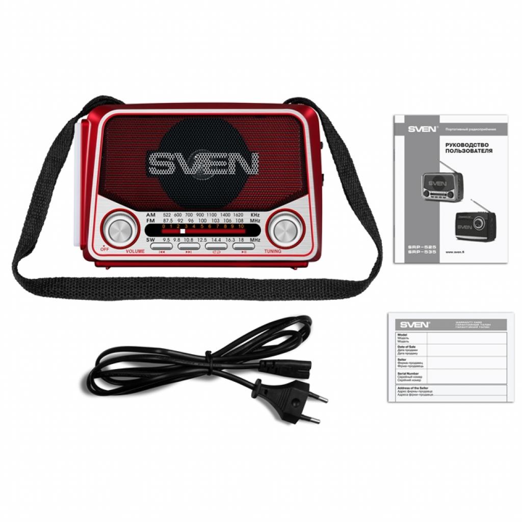 Акустична система Sven SRP-525 Red - изображение 7