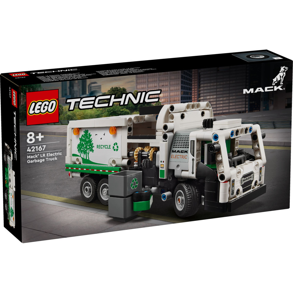 Конструктор LEGO Technic Сміттєвоз Mack LR Electric 503 деталей (42167) - зображення 1