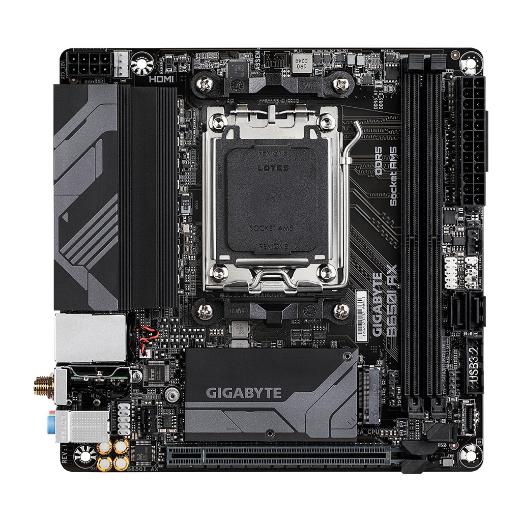 Материнська плата GIGABYTE B650I AX - зображення 3