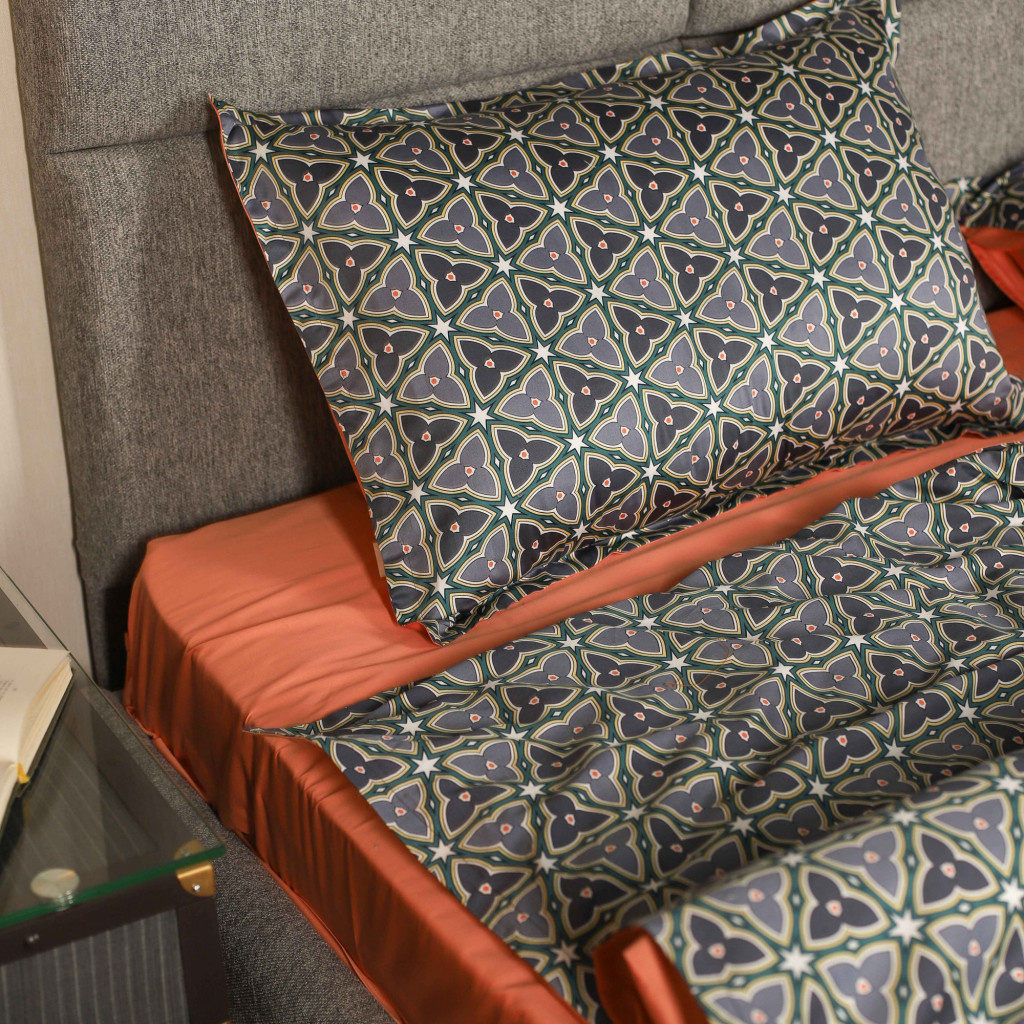 Постільна білизна Viluta Сатин Єгипетська бавовна 03 євро (03_EX_ev) - зображення 7